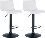 2er Set Barhocker Branford Kunststoff