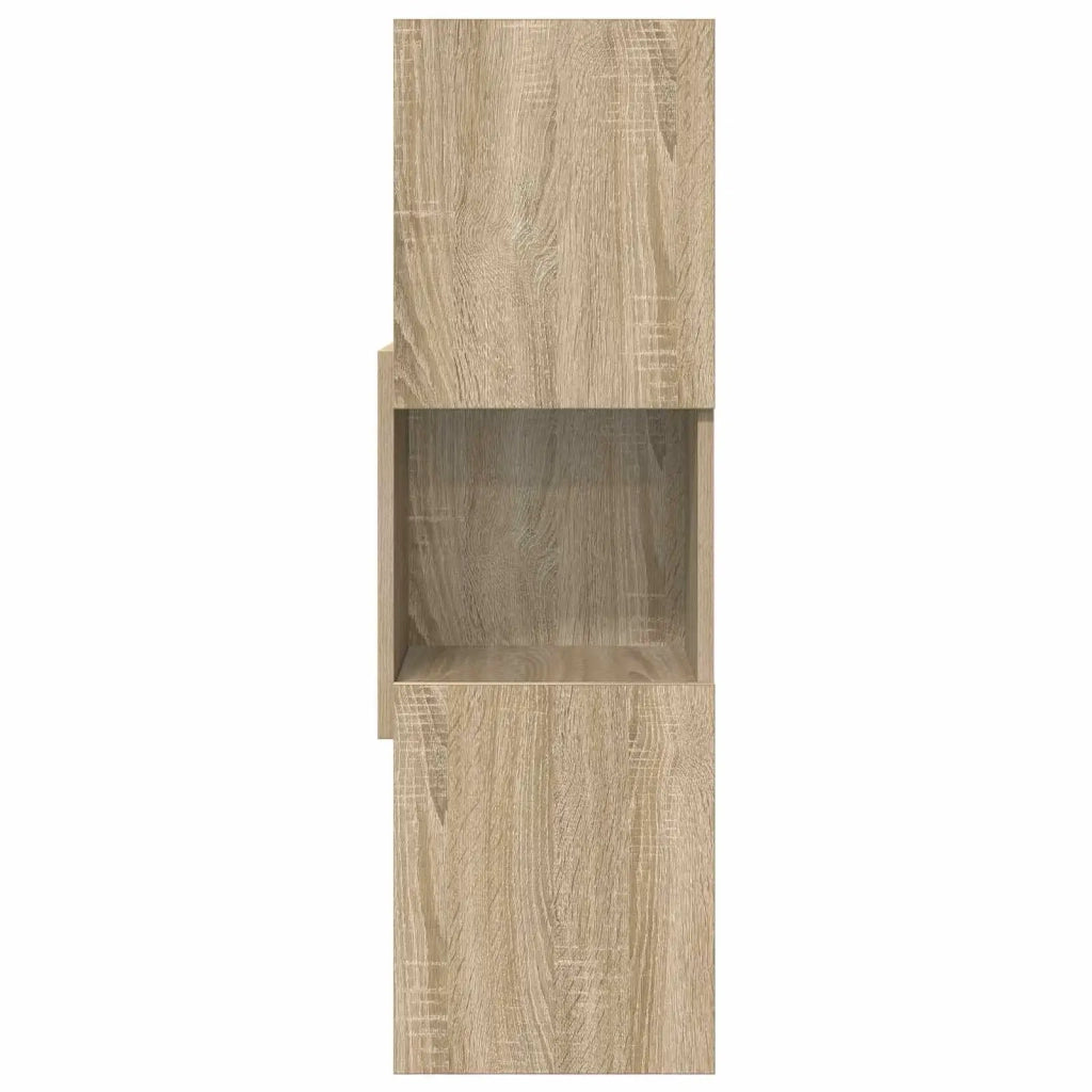 Mobile angolare Rovere Sonoma 30,5x30x95cm Legno multistrato 889831