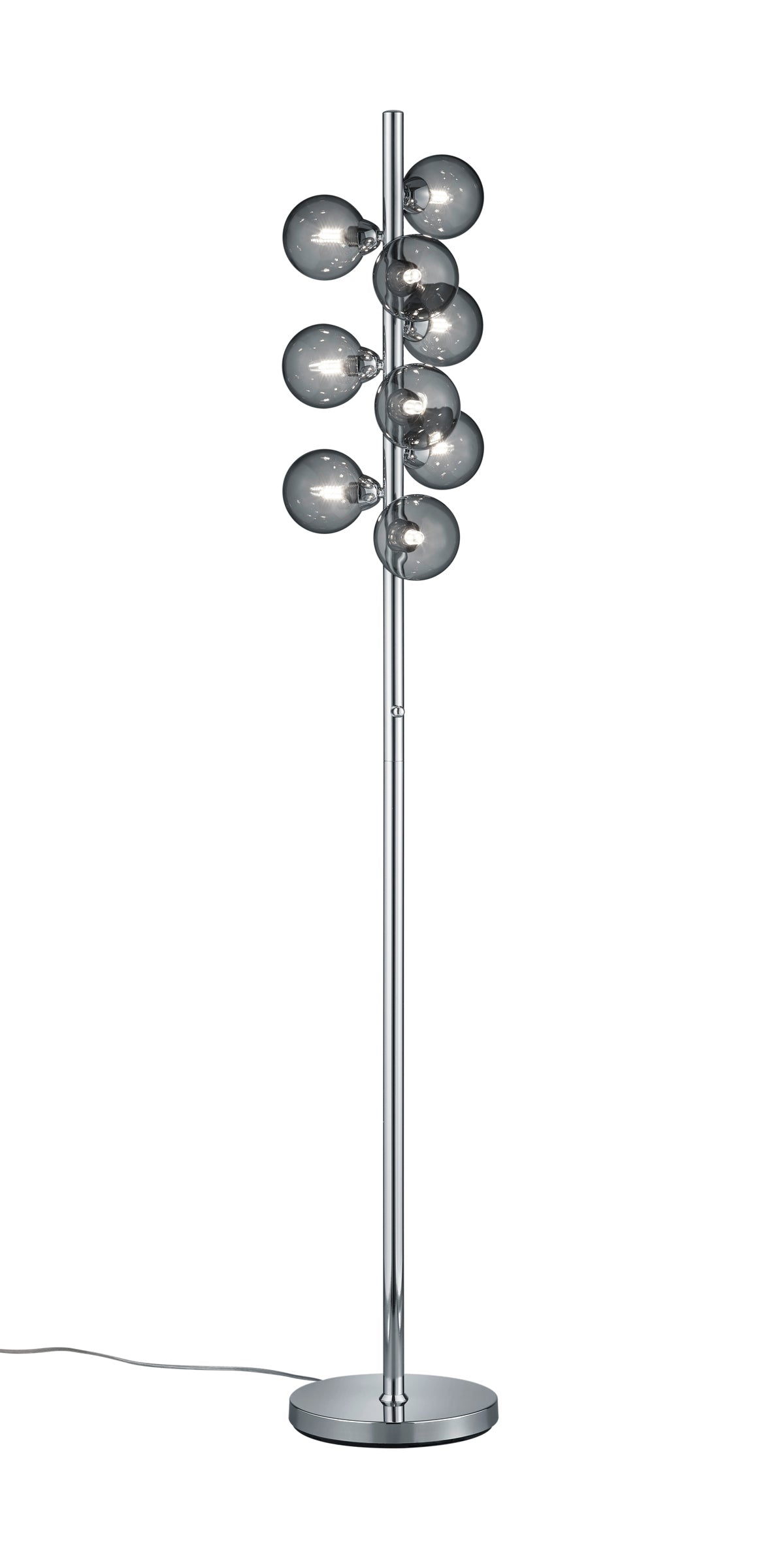 Piantana da Interno  G9 in Metallo Cromo