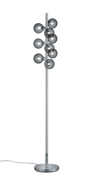 Piantana da Interno  G9 in Metallo Cromo