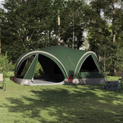 Tenda per famiglie 10 persone Verde e Grigio 460 x 430 x 214 cm
