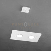 PATH SOSPENSIONE 2+1 LUCI BIEMISSIONE BIANCO 1141-S2 R+1-BI