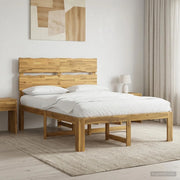 Letto matrimoniale con testiera ROSTOCK Bianco 140 x 190 cm 3405481