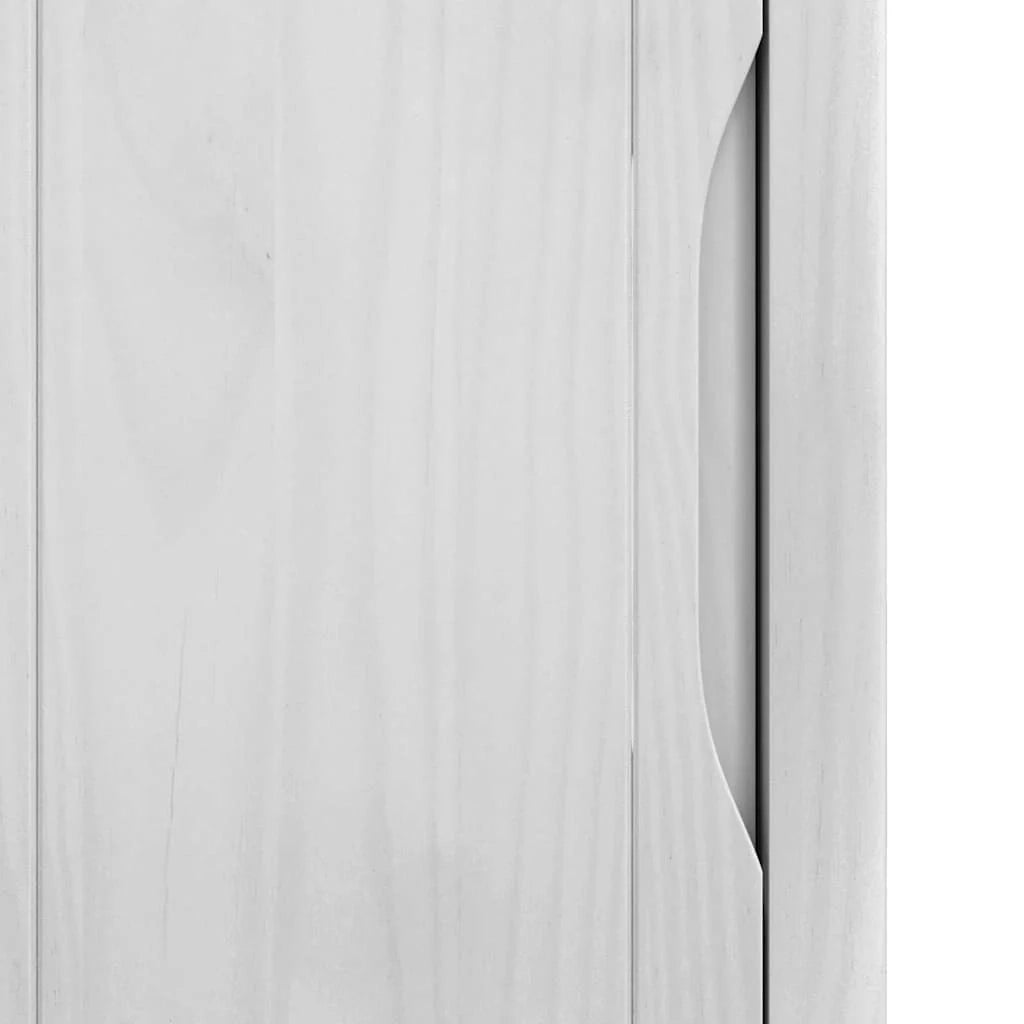 Mobiletto da bagno moderno a parete contenitore 35 x 30 x 60 cm legno di pino bianco 02_0058948