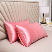 Cuscino a due facce in seta - cuscino morbido e soffice - chiusura a sacco - antimacchia e ipoallergenico - protegge capelli e pelle dai rughe - 51x76cm - Felroze