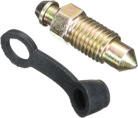 Bloedschroef per Tepel Stofkap per Motorfiets - M10 x 1.25mm, Acciaio Inossidabile, Parti di Frenatura