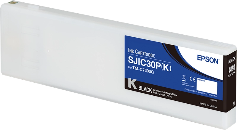 Epson SJIC30P(K): Ink cartridge for ColorWorks C7500G (Black)