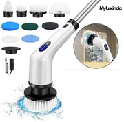 Pulitore multifunzionale 10-in-1 - 10 poli - Rotoelettrico e wireless - Broom per pulizia profonda