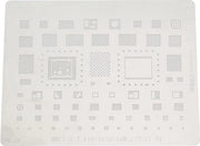 Stencil per Reballing BGA - Acciaio Inossidabile - Scheda di Processamento IC Chip Solder Scheda di Riparazione Strumento.