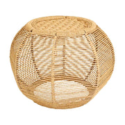 Sgabello in corda intrecciata 30x45x30h