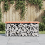 Panca Giardino Design Gabbione 103x31,5x42 cm Massello Douglas 834351