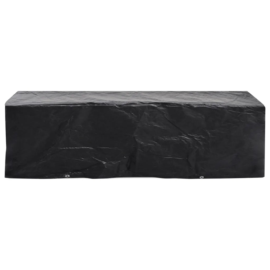 Coperture Arredi Giardino 2 pz 8 Occhielli 218x77x55 cm 279133