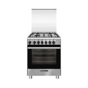 Glem Gas SA664MI6 Cucina a gas con forno elettrico 4 fuochi 60x60cm Classe A