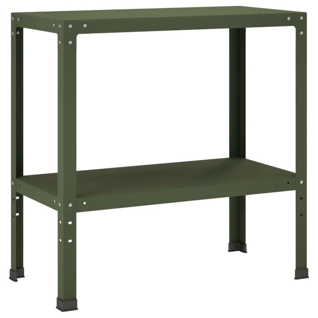 Tavolo da rinvaso 60 x 40 x 80 cm Acciaio verniciato a polvere 8014872