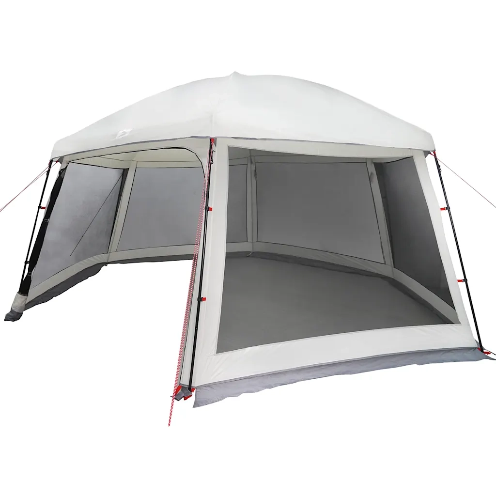 Tenda da piscina con Patta Rimovibile&Pareti in Rete-Tenda per Piscina 512x458 cm 556587