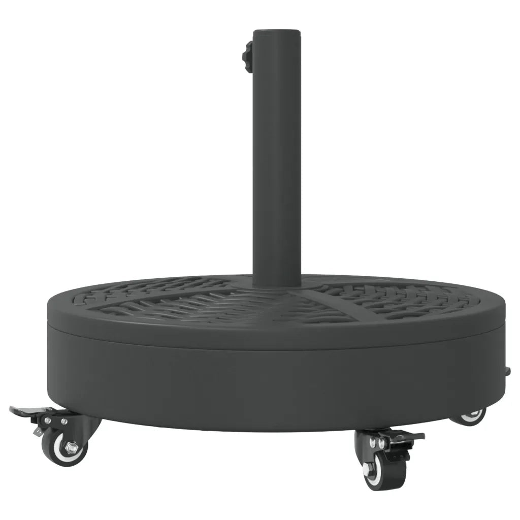 Base per Ombrellone con Ruote per Pali ?38/48 mm 27 kg Rotonda CFW2416488