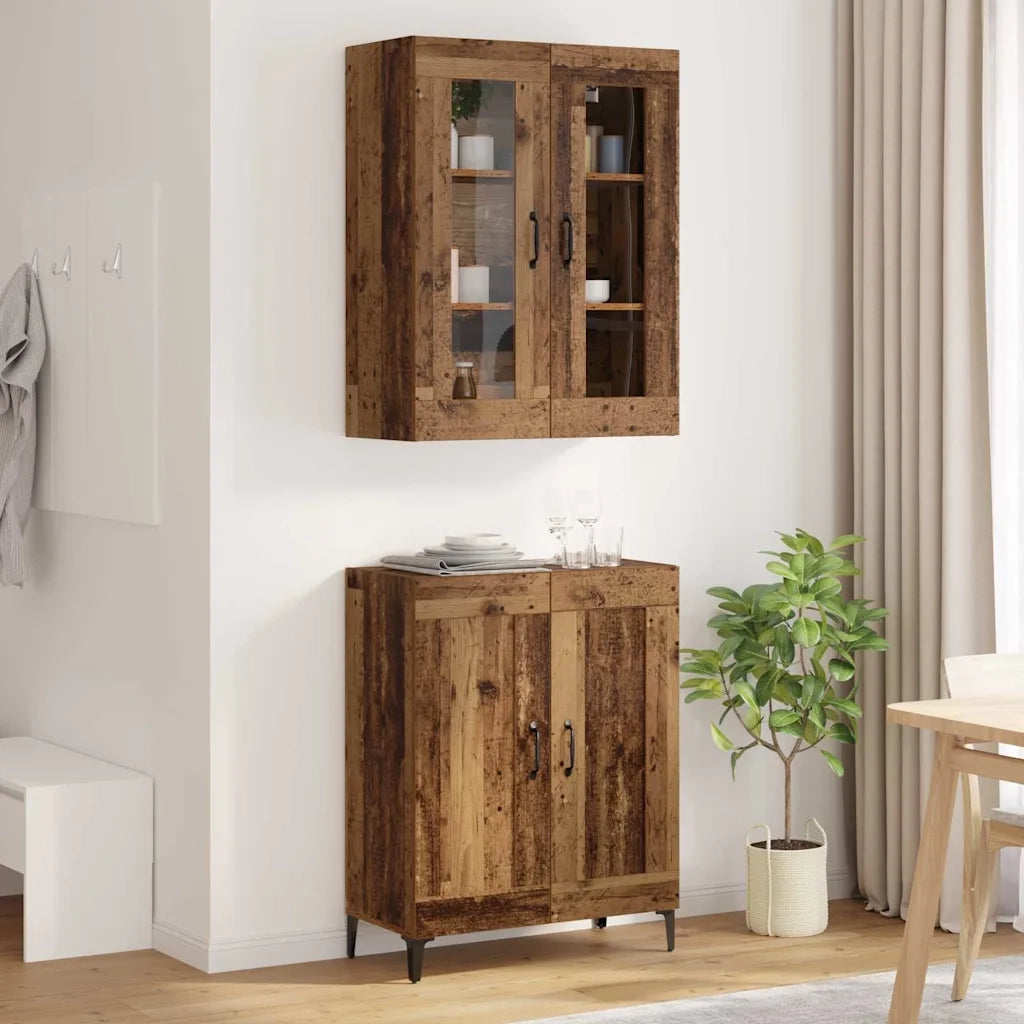 Credenza Legno vecchio 69,5 x 34 x 180 cm Legno multistrato