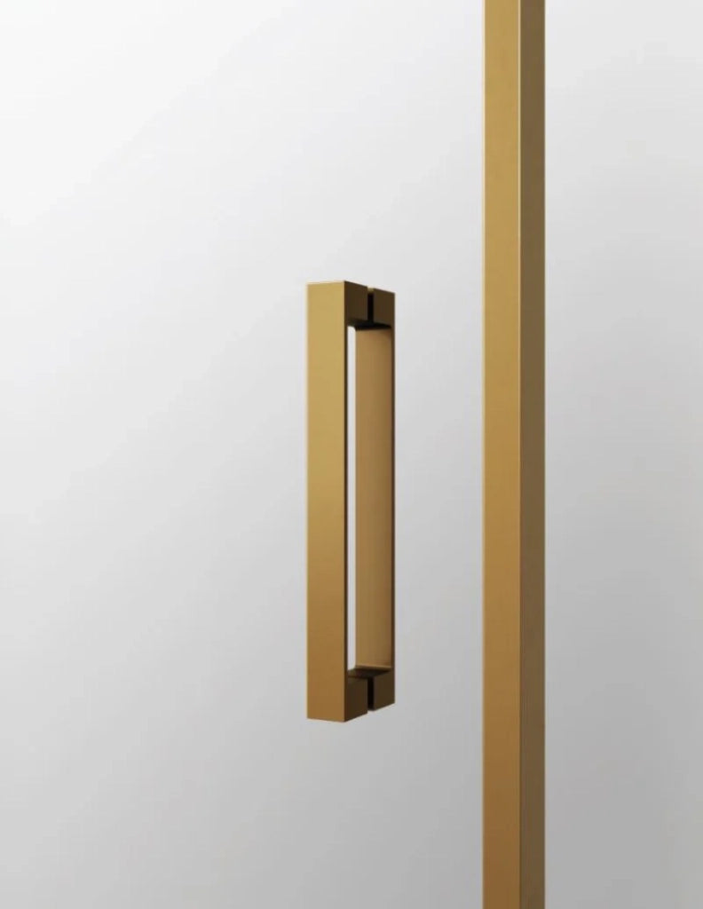 Box doccia ABANTE (TWENTY) 1+1 con lato fisso laterale 180x70 cm Oro