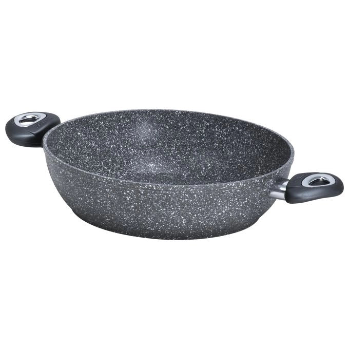 Aeternum AP000161 Madame Petravera Tegame Antiaderente 28 cm Full Induction compatibile tutti piani cottura incluso induzione colore Grigio