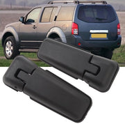 Scharniere di Rimpiazzo per Porta - Set a 1 Paio - Compatibile con Pathfinder 2005-2012 - Installazione Facile - Materiale ABS/Metallo/Gomma - Apertura e Chiusura Silenziosa - Scharniere per Finestre