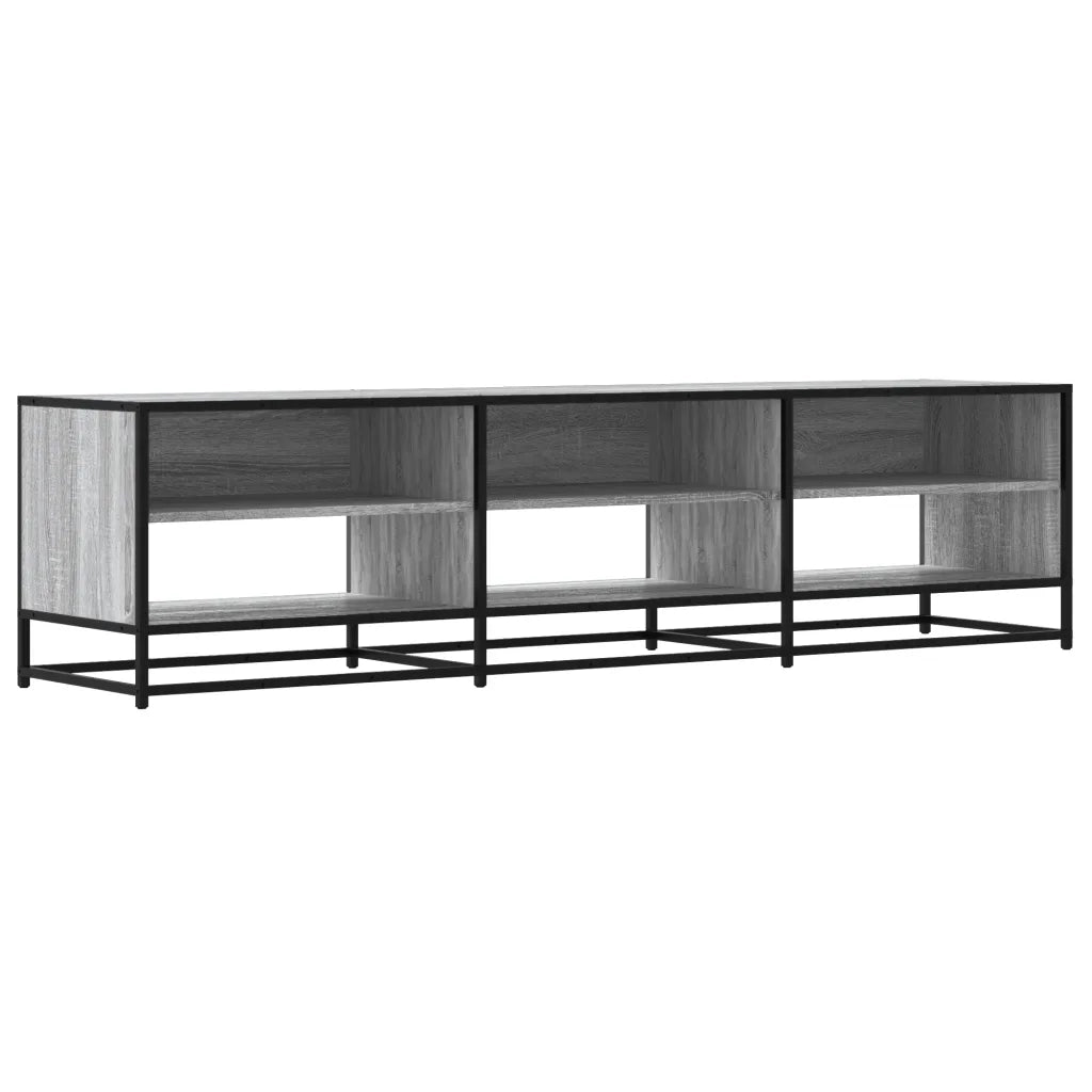 Mobile Porta TV Grigio Sonoma 180x40x46 cm in Truciolato 3300808