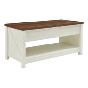 Tavolino/consolle 110 x 55 x 54 cm effetto noce bianco 03_0010802