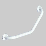 CORRIMANO ANGOLARE 45  ° PREVERNICIATO BIANCO  cm 50     MADE IN ITALY