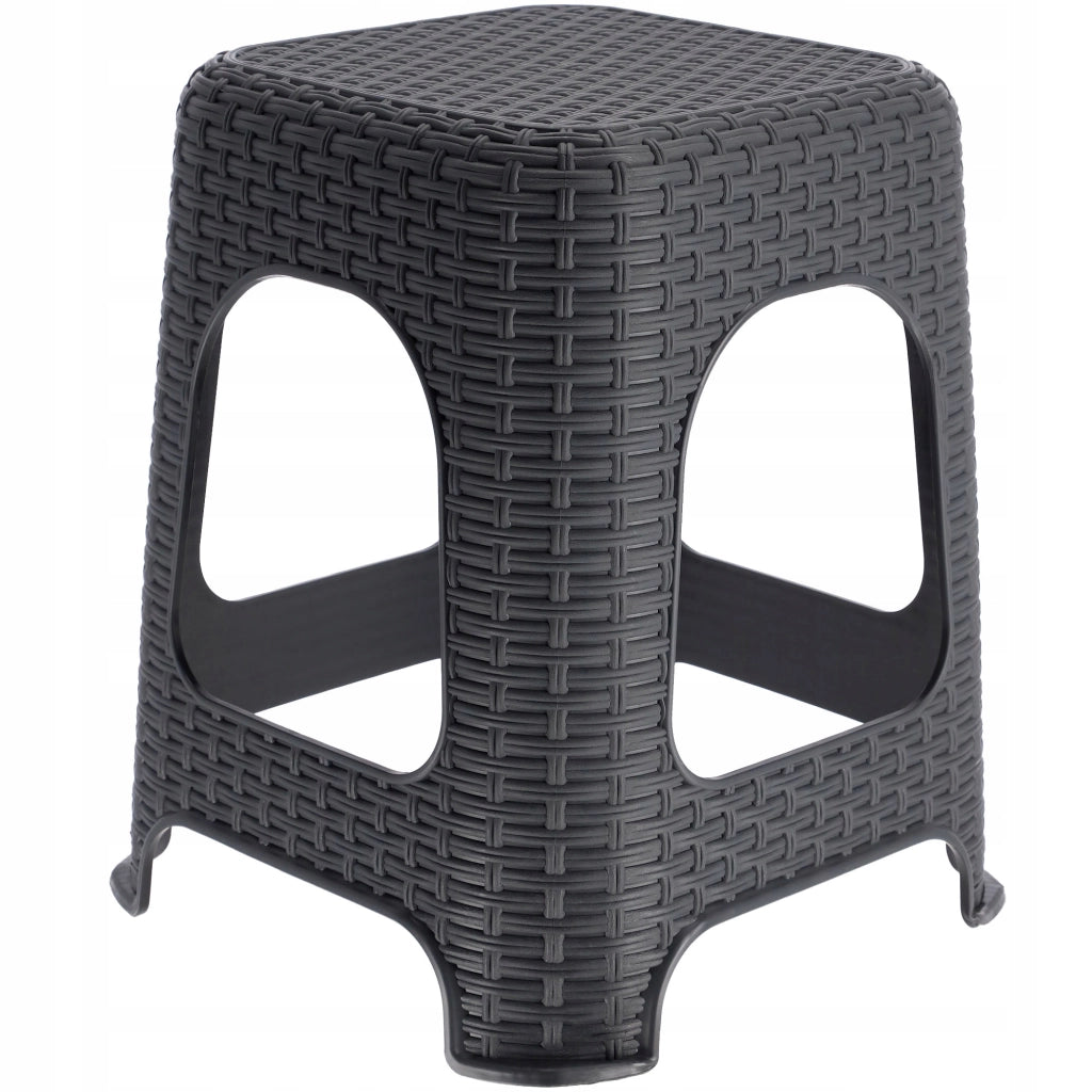 Sgabello da cucina KADAX con base antiscivolo, portata massima 120 kg.