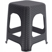 Sgabello da cucina KADAX con base antiscivolo, portata massima 120 kg.