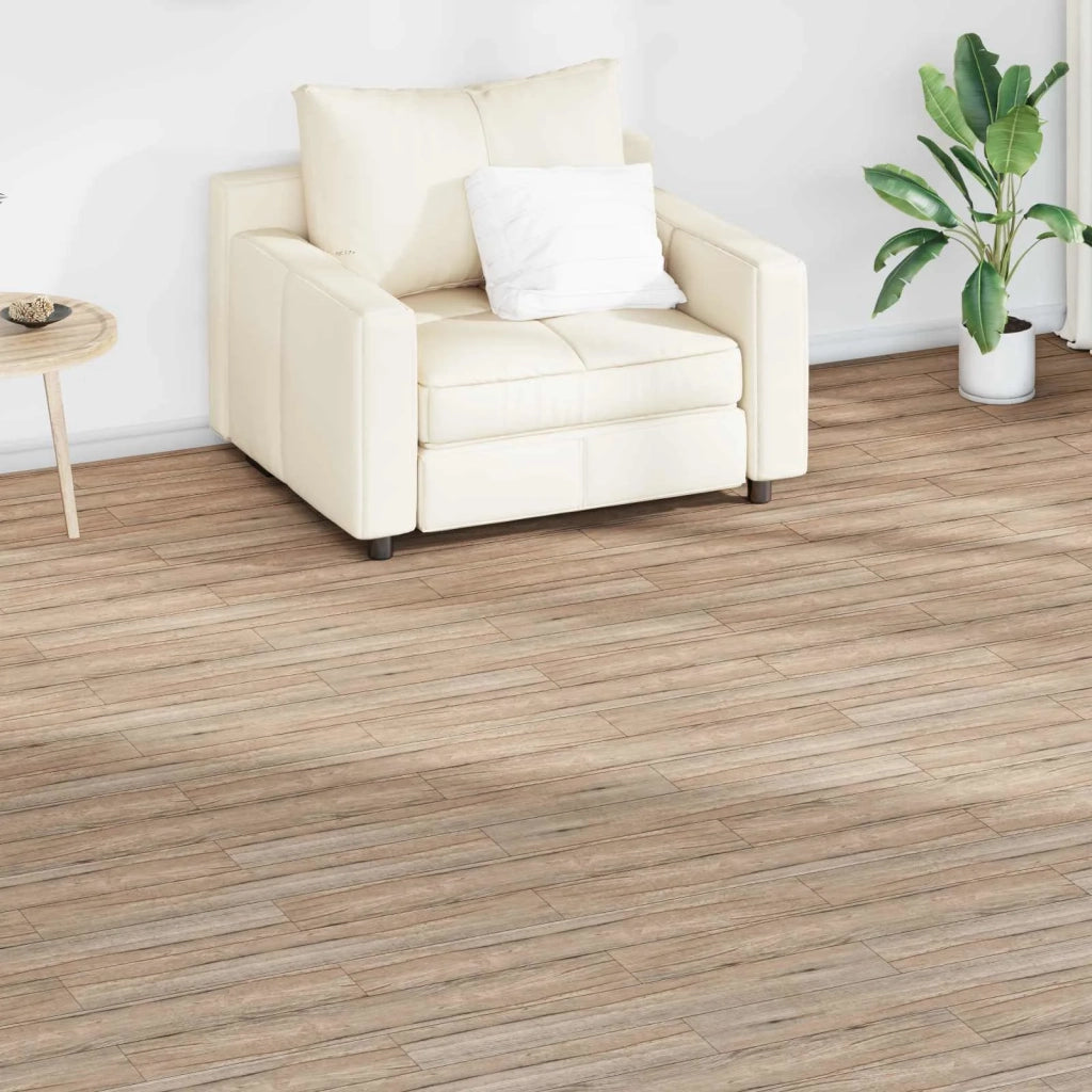 Tavole per Pavimenti 18 pcs Marrone Rovere 2,51 m² PVC