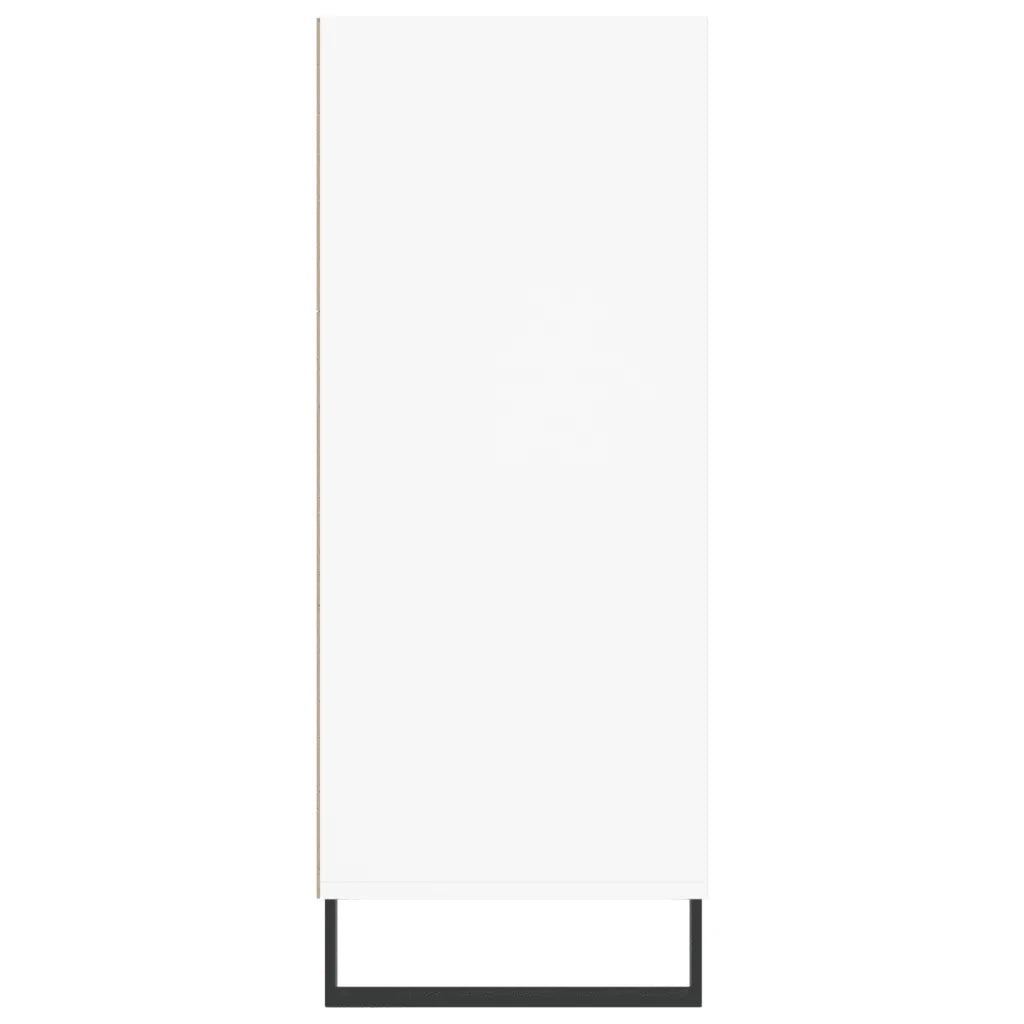 Credenza | Madia | Buffet da pranzo | Armadio da pranzo Bianca 57x35x90 cm in Legno Multistrato