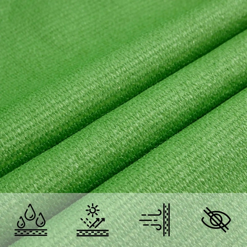 Telo Ombra Verde chiaro 7 x 5 x 5 m HDPE 42032715