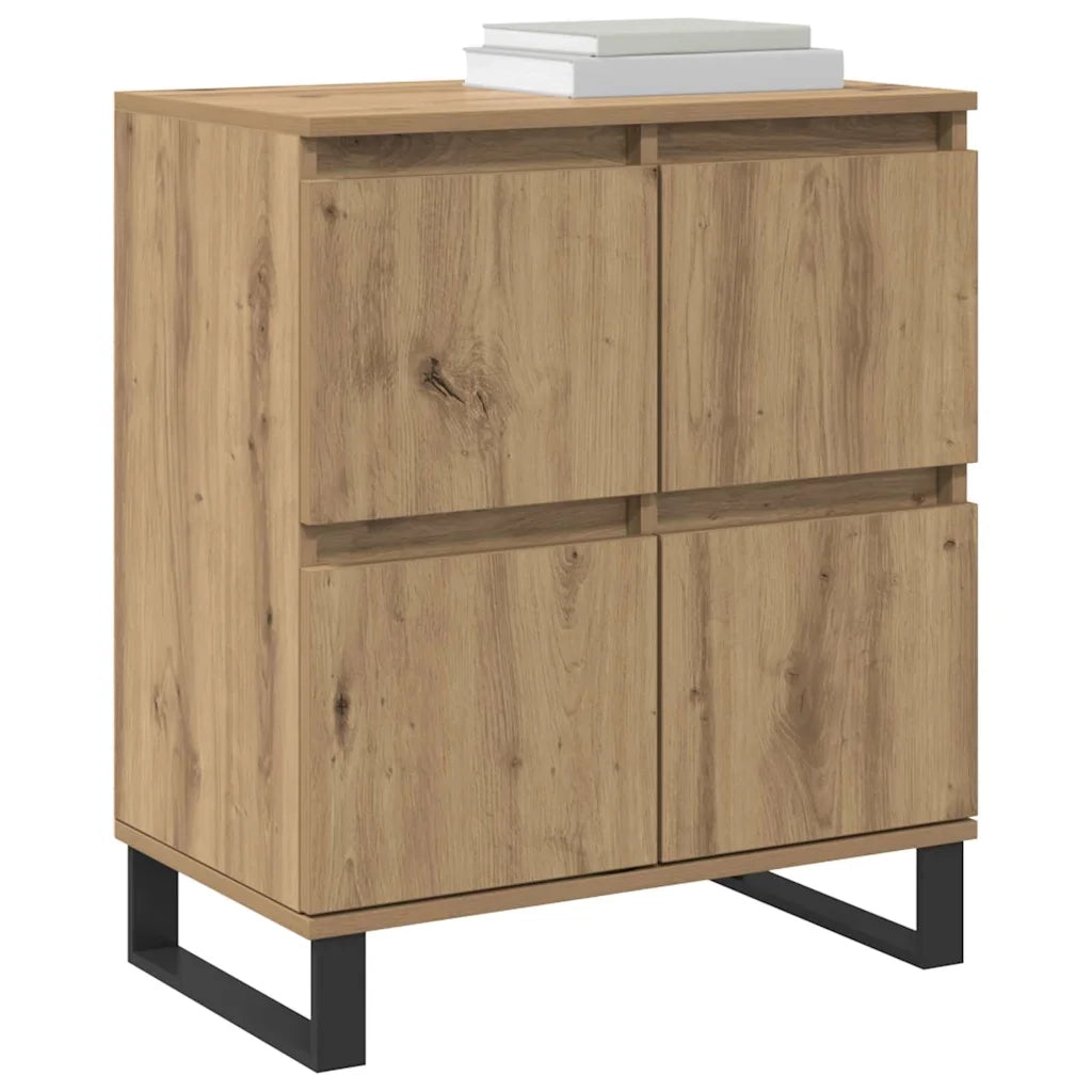 Credenza 2 pcs Rovere artigianale 60 x 35 x 70 cm