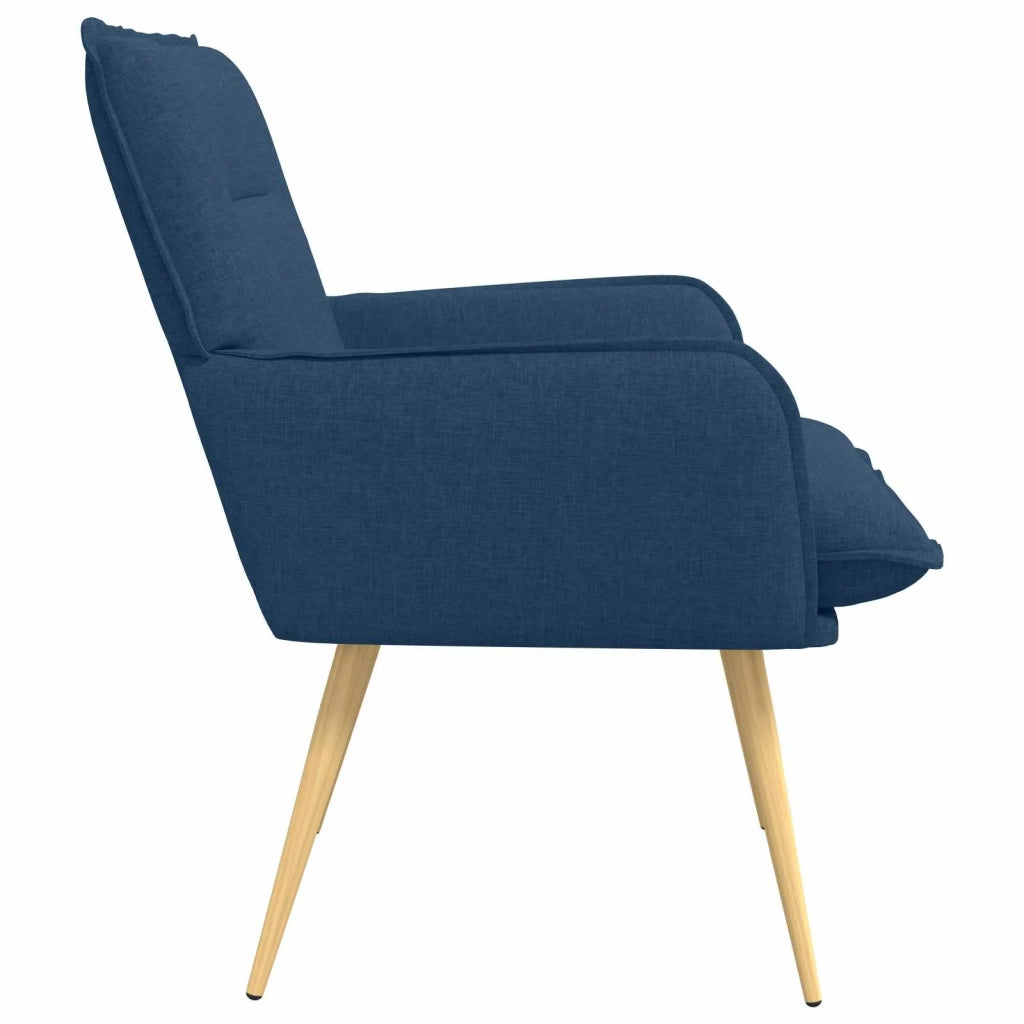 Poltrona Blu Tessuto 42047706