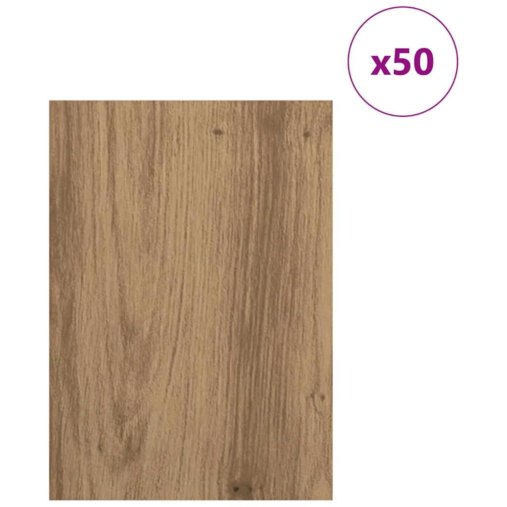 Pannelli decorativi 50 pcs Rovere artigianale 21 x 30 x 0,27 cm