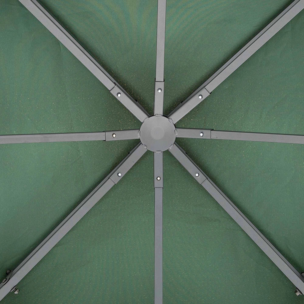 Tetto di Ricambio per Gazebo da Giardino Doppio Tetto 3x3m