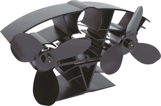 Ventilatore di Calefazione per Camini - Ventilatore di Circuito di Calefazione con Design Silenzioso