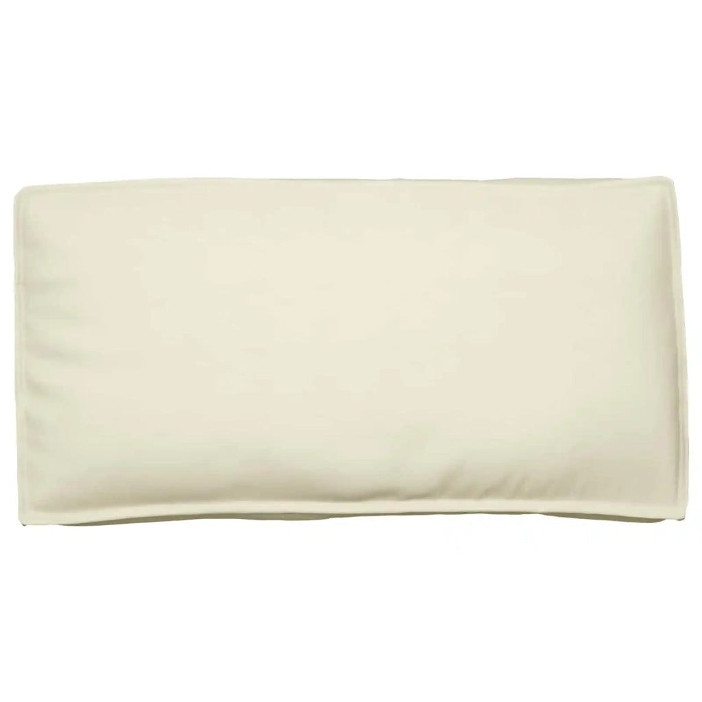 Cuscino Crema 120 x 60 x 12 cm Tessuto Oxford 42001560