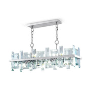 Lampadario sospeso Cerezo cristallo cromo Maytoni 8xE14 MOD