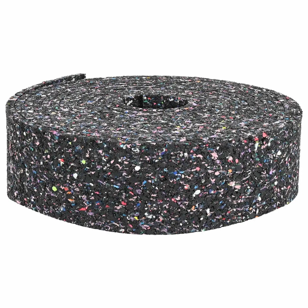 Rotolo di Granulato in Gomma Nero 500 x 12 x 0,6 cm Gomma CFW3807076