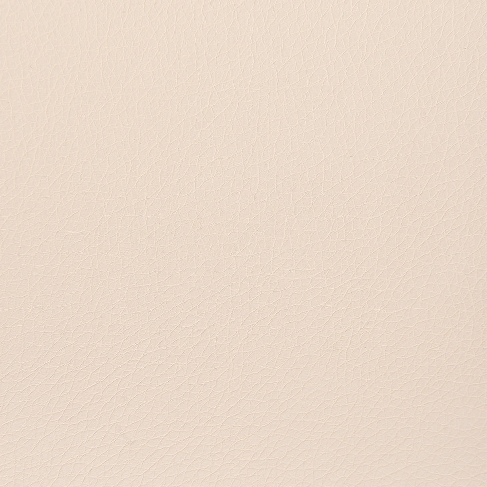 Set di 2 sedie da pranzo beige con gambe in legno ecopelle tradizionali