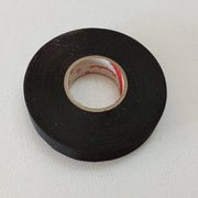Nastro adesivo 19 mm x 25 mt in tessuto nero di poliestere per raggruppare e fissare fasci di cavi