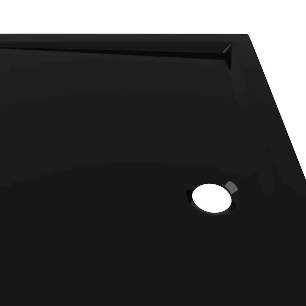 Piatto Doccia in ABS Rettangolare Nero 80x110 cm CFW6601129
