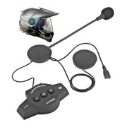 Trade Shop - Cuffie Auricolari Bluetooth Per Interno Casco Da Motocicletta Moto Con Microfono -
