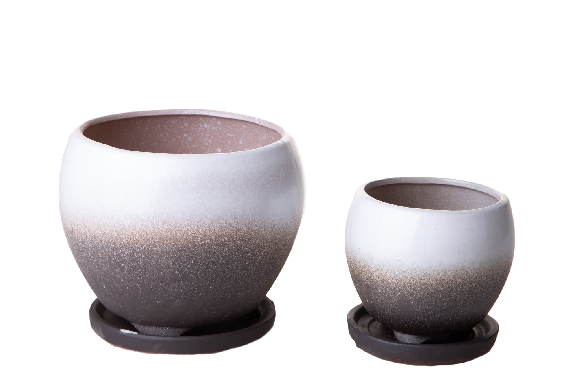 Set 4 Vasi Ø 20 14 cm Bicolore