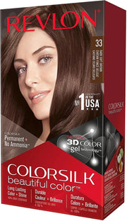 REVLON COLORAZIONE PERMANENTE PER CAPELLI N 33 CASTANO SCURO DELICATO