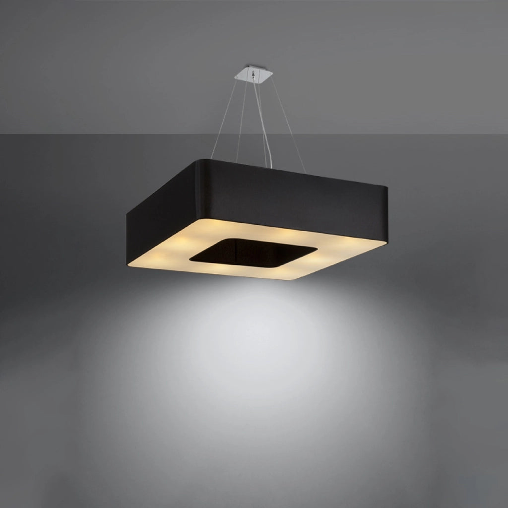 Lampadario URANO 80 nero