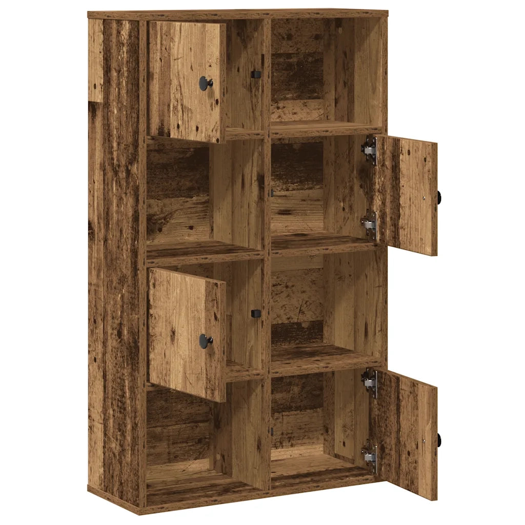 vidaXL Libreria Legno Vecchio 60x24x101,5 cm in Truciolato
