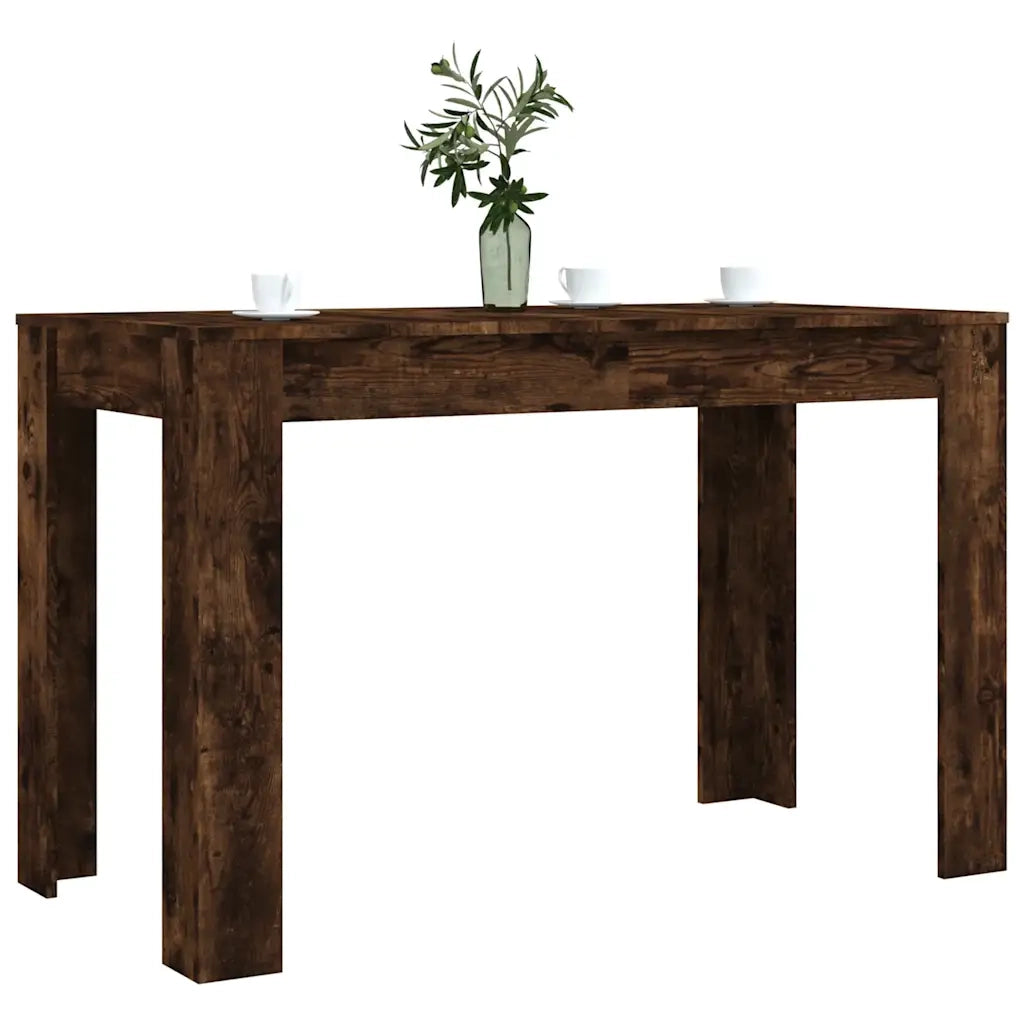 Tavolo da Pranzo | Tavolo da cucina Rovere Fumo 120x60x76 cm Legno Multistrato