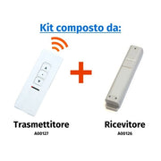Radio comando provis 1 canale 3 pul santi - A00120